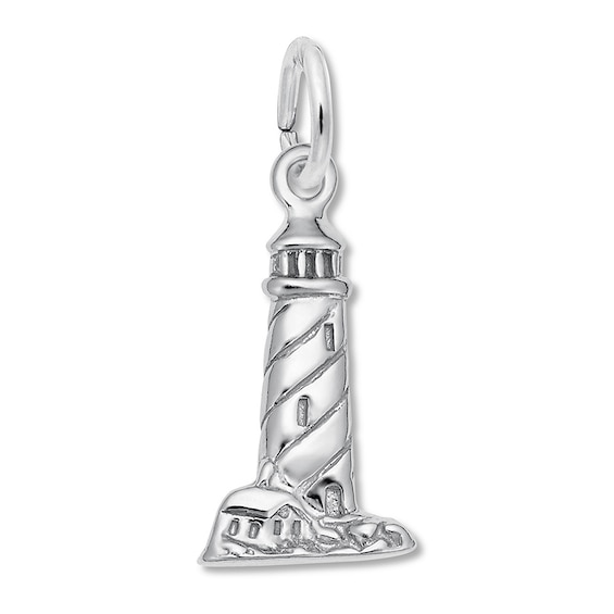 Lighthouse Charm Sterling Silver