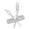 Thumbnail Image 0 of Comb & Scissors Charm Sterling Silver