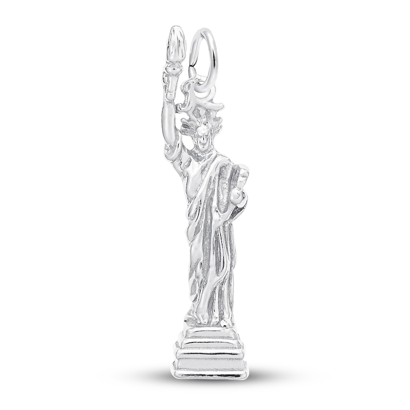 Main Image 1 of Statue of Liberty Charm Sterling Silver