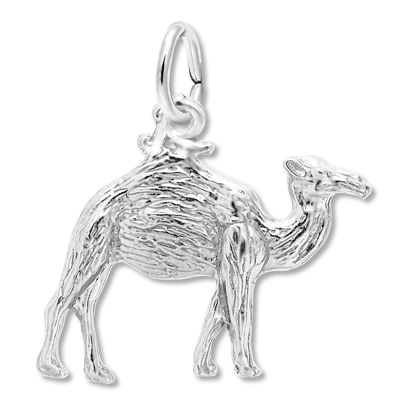 Main Image 1 of Camel Charm Sterling Silver