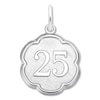 Thumbnail Image 1 of 25 Charm Sterling Silver