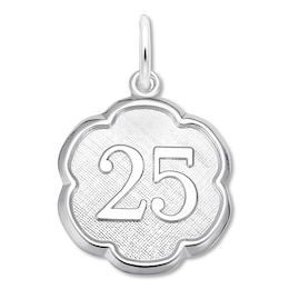 25 Charm Sterling Silver
