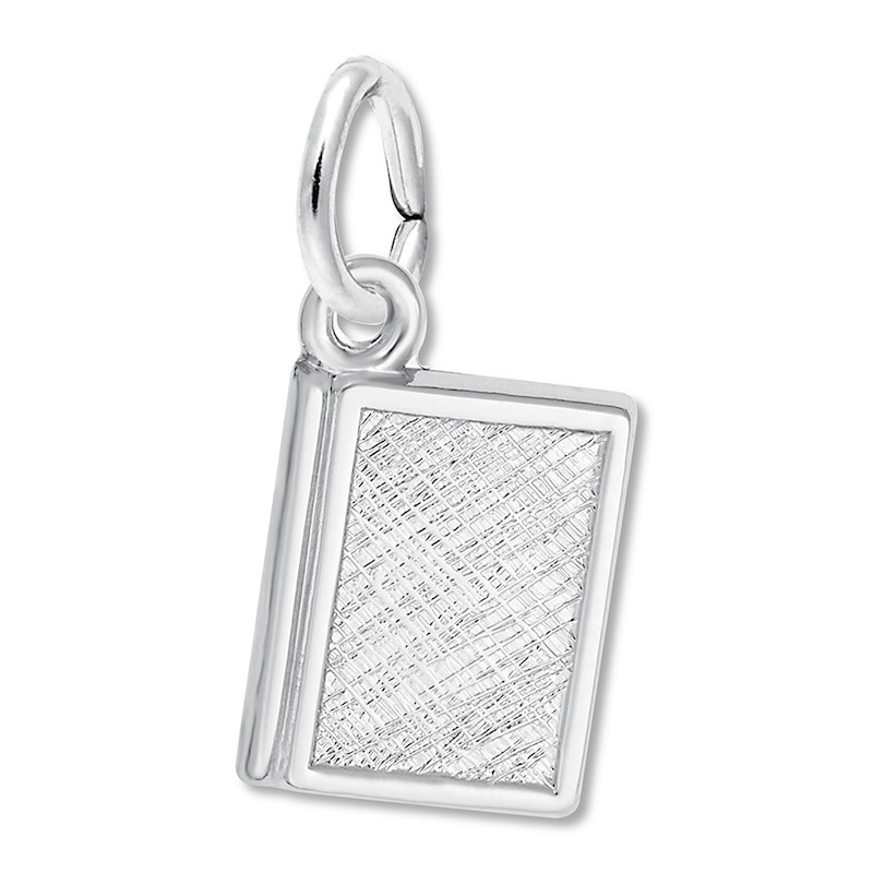 Main Image 1 of Book Charm Sterling Silver