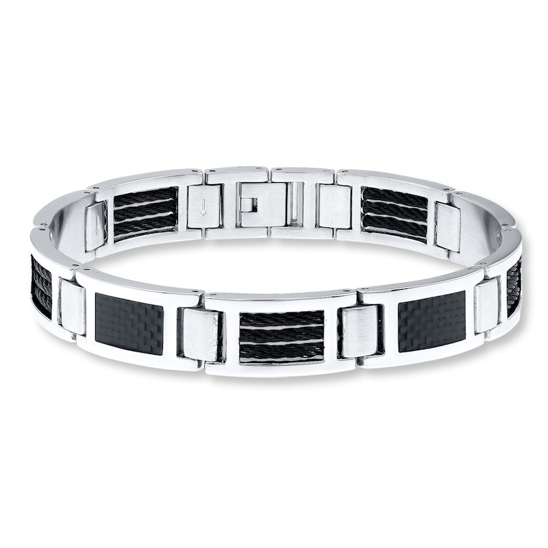 Men's Bracelet Stainless Steel 8.5"