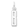 Thumbnail Image 1 of Number 8 Charm Sterling Silver