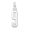 Thumbnail Image 1 of Number 9 Charm Sterling Silver