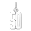 Thumbnail Image 0 of Number 50 Charm Sterling Silver
