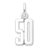 Thumbnail Image 1 of Number 50 Charm Sterling Silver