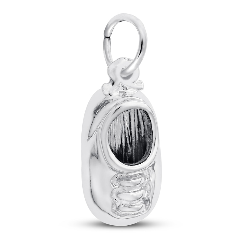 Main Image 1 of Baby Shoe Charm Sterling Silver
