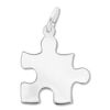 Puzzle Piece Charm Sterling Silver