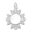 Thumbnail Image 0 of Fire Badge Charm Sterling Silver