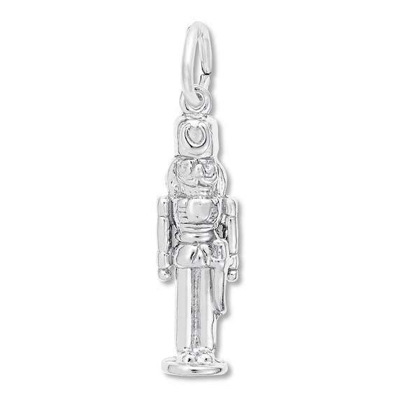 Nutcracker Charm Sterling Silver