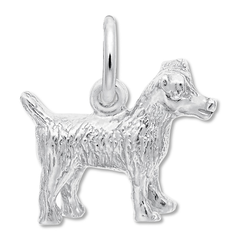 JRT gift Jack Russell necklace - Jack Russell jewelry sterling silver Jack Russell Terrier initial necklace JRT jewelry dog jewelry