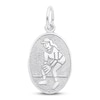 Thumbnail Image 0 of Female Softball Player Sterling Silver Charm
