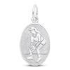 Thumbnail Image 1 of Female Softball Player Sterling Silver Charm