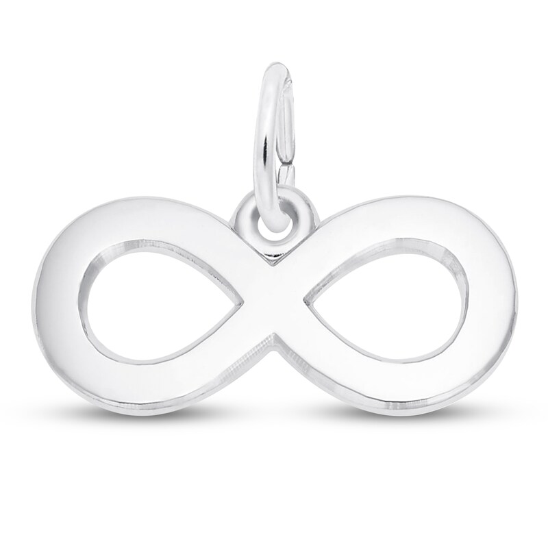 Main Image 1 of Infinity Charm Sterling Silver