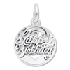 Thumbnail Image 1 of Happy Birthday Charm Sterling Silver