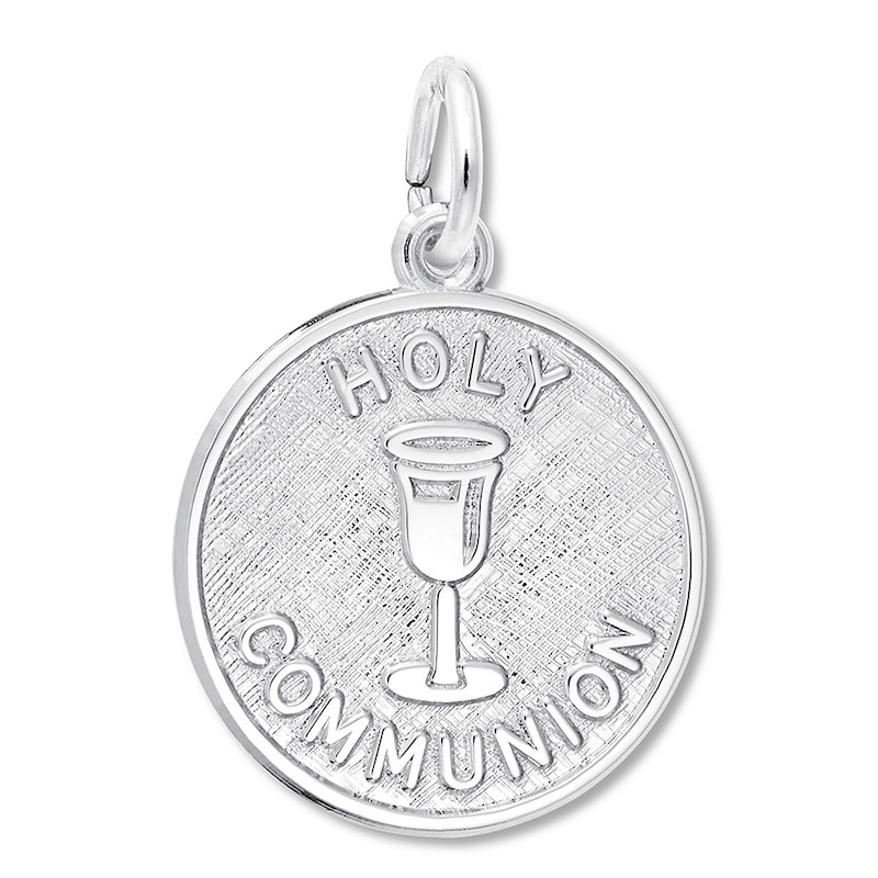 Main Image 1 of Holy Communion Charm Sterling Silver