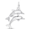 Thumbnail Image 1 of Dolphins Charm Sterling Silver