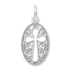 Thumbnail Image 0 of Filigree Cross Charm Sterling Silver
