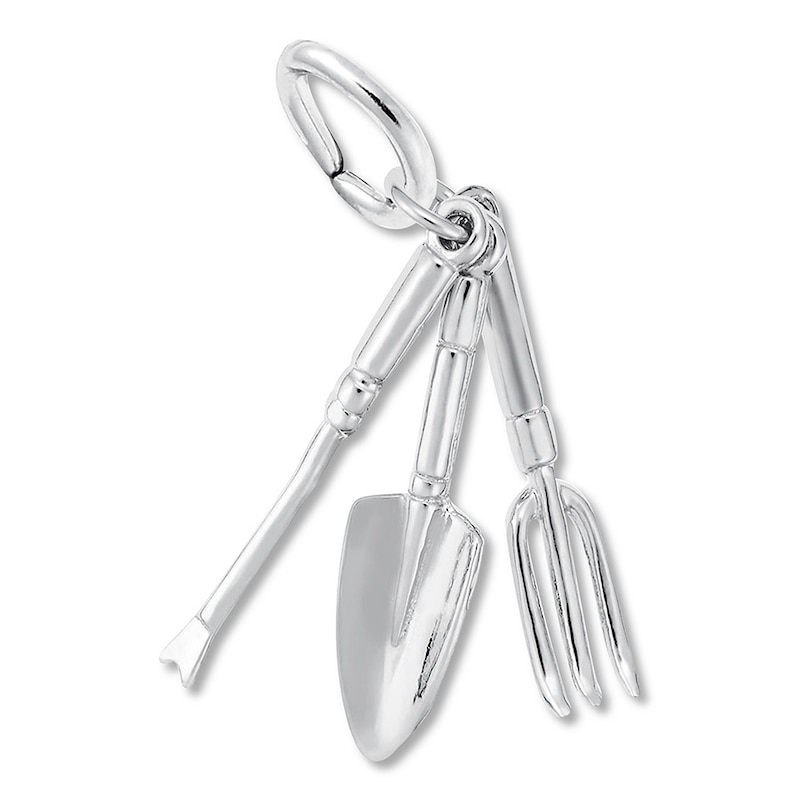 Main Image 1 of Gardening Tools Sterling Silver Charm