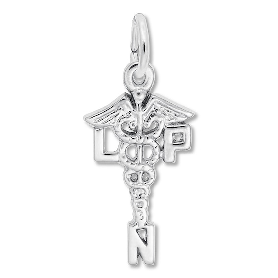 Nurse Charm Sterling Silver