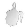Thumbnail Image 1 of Girl Charm Sterling Silver