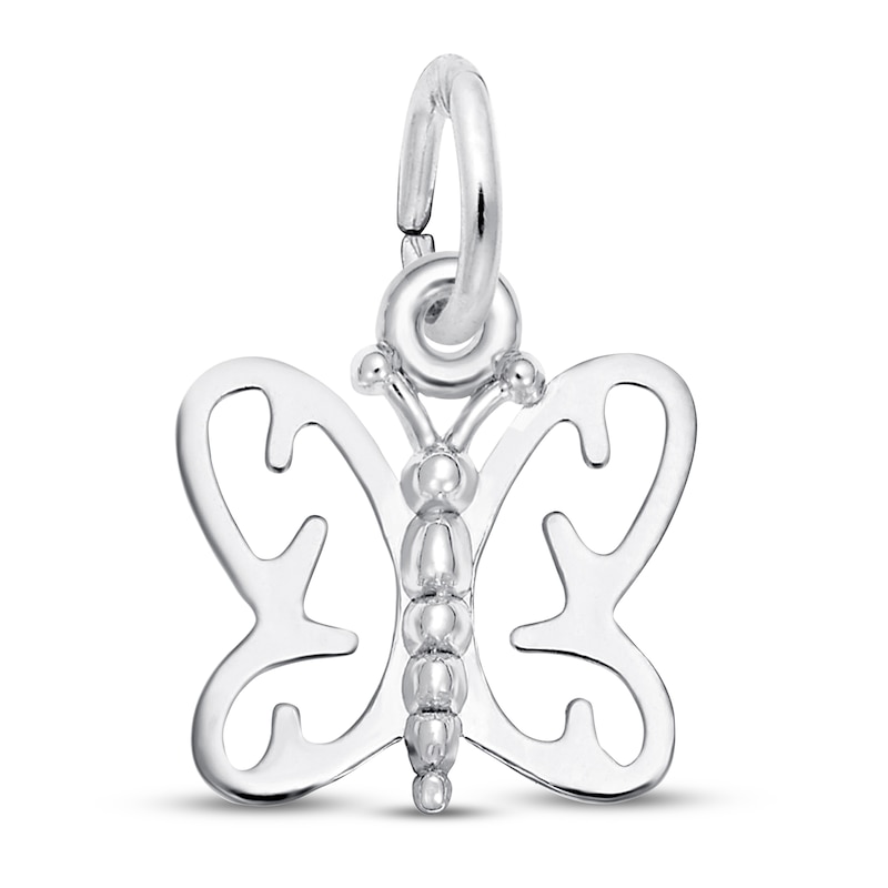 Main Image 1 of Butterfly Charm Sterling Silver