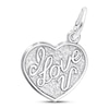 Thumbnail Image 1 of I Love You Charm Sterling Silver
