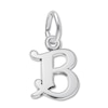 Thumbnail Image 1 of Letter B Charm Sterling Silver