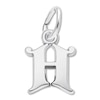 Thumbnail Image 0 of Letter H Charm Sterling Silver