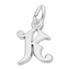 Thumbnail Image 0 of Letter K Charm Sterling Silver