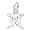 Thumbnail Image 0 of Letter M Charm Sterling Silver