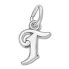 Thumbnail Image 1 of Letter T Charm Sterling Silver