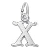 Thumbnail Image 1 of Letter X Charm Sterling Silver
