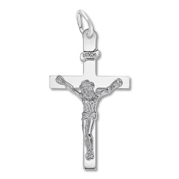 Crucifix Charm Sterling Silver