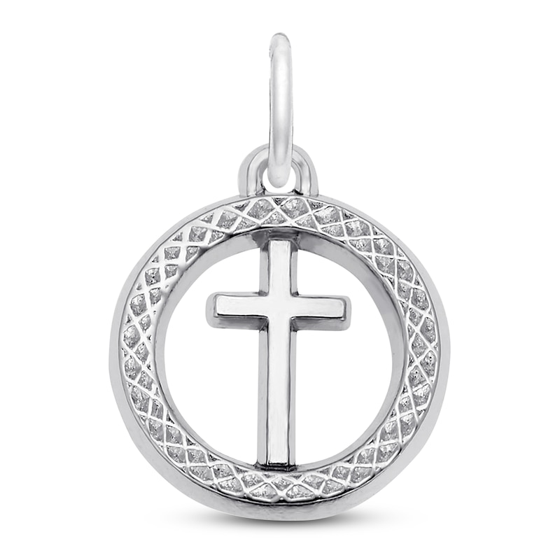 Main Image 1 of Cross Charm Sterling Silver
