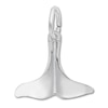 Thumbnail Image 1 of Whale Tail Charm Sterling Silver