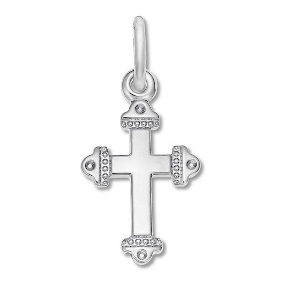 Cross Charm Sterling Silver