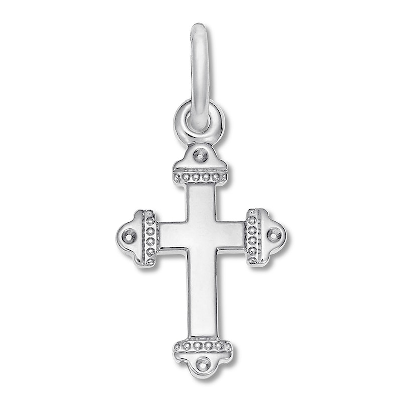Main Image 1 of Cross Charm Sterling Silver