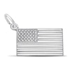 Thumbnail Image 0 of American Flag Charm Sterling Silver