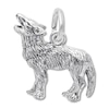 Thumbnail Image 0 of Wolf Charm Sterling Silver