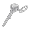 Thumbnail Image 1 of Microphone Charm Sterling Silver