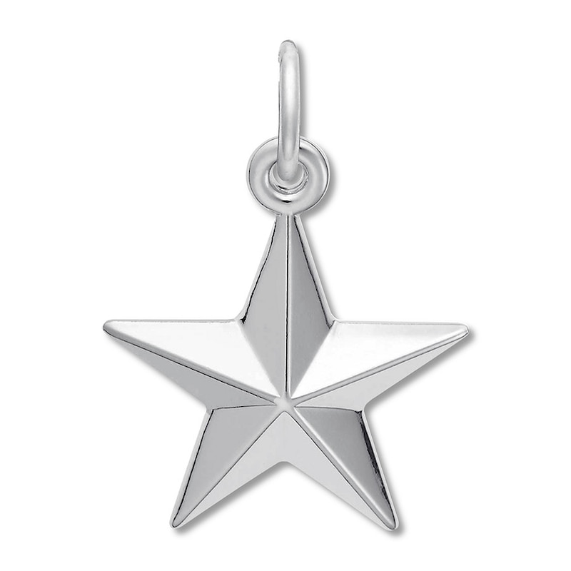 Star Charm Sterling Silver