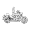 Thumbnail Image 1 of Motorcycle Charm Sterling Silver