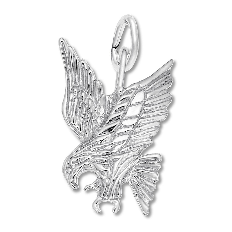 Eagle Charm Sterling Silver