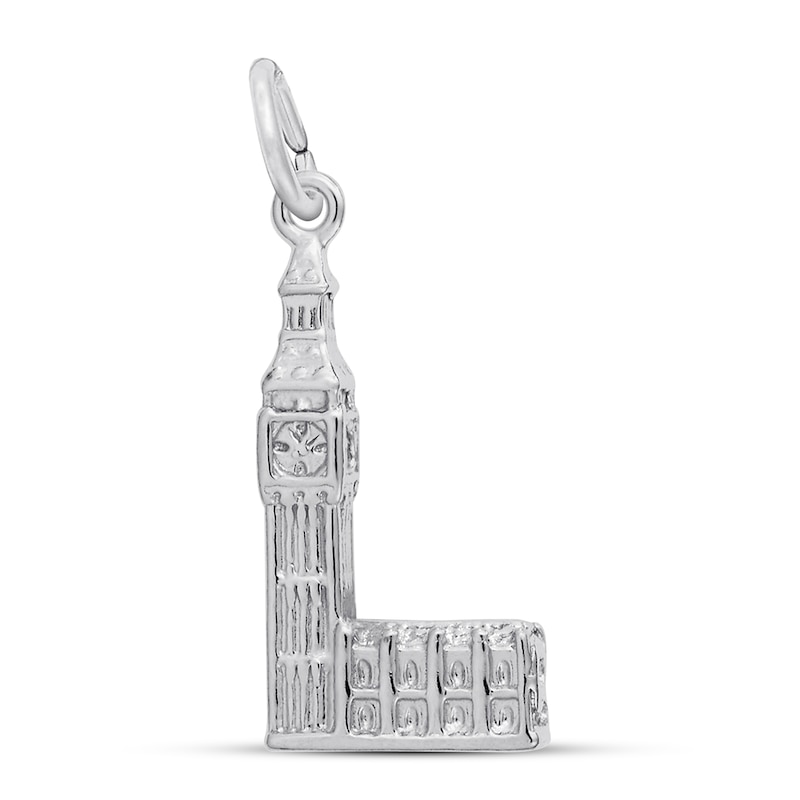 Main Image 1 of Big Ben Charm Sterling Silver