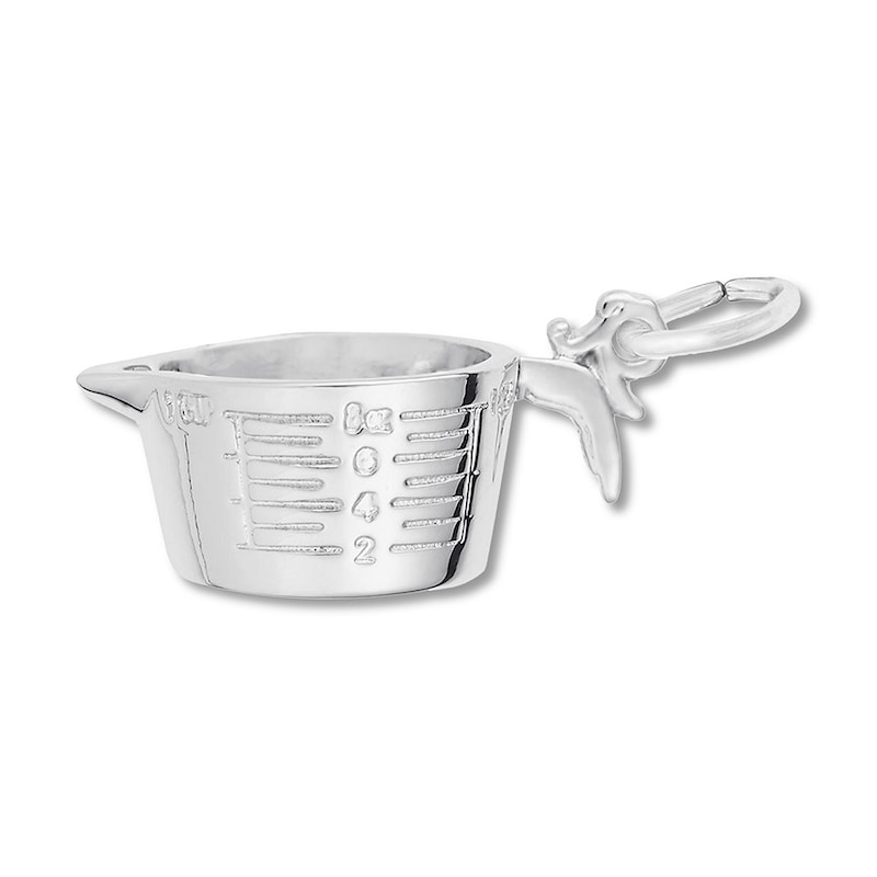 Main Image 1 of Measuring Cup Charm Sterling Silver