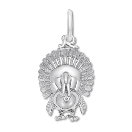 Turkey Charm Sterling Silver