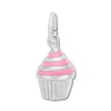 Thumbnail Image 0 of Cupcake Charm Pink Enamel Sterling Silver
